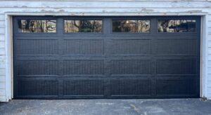 Black Garage Doors