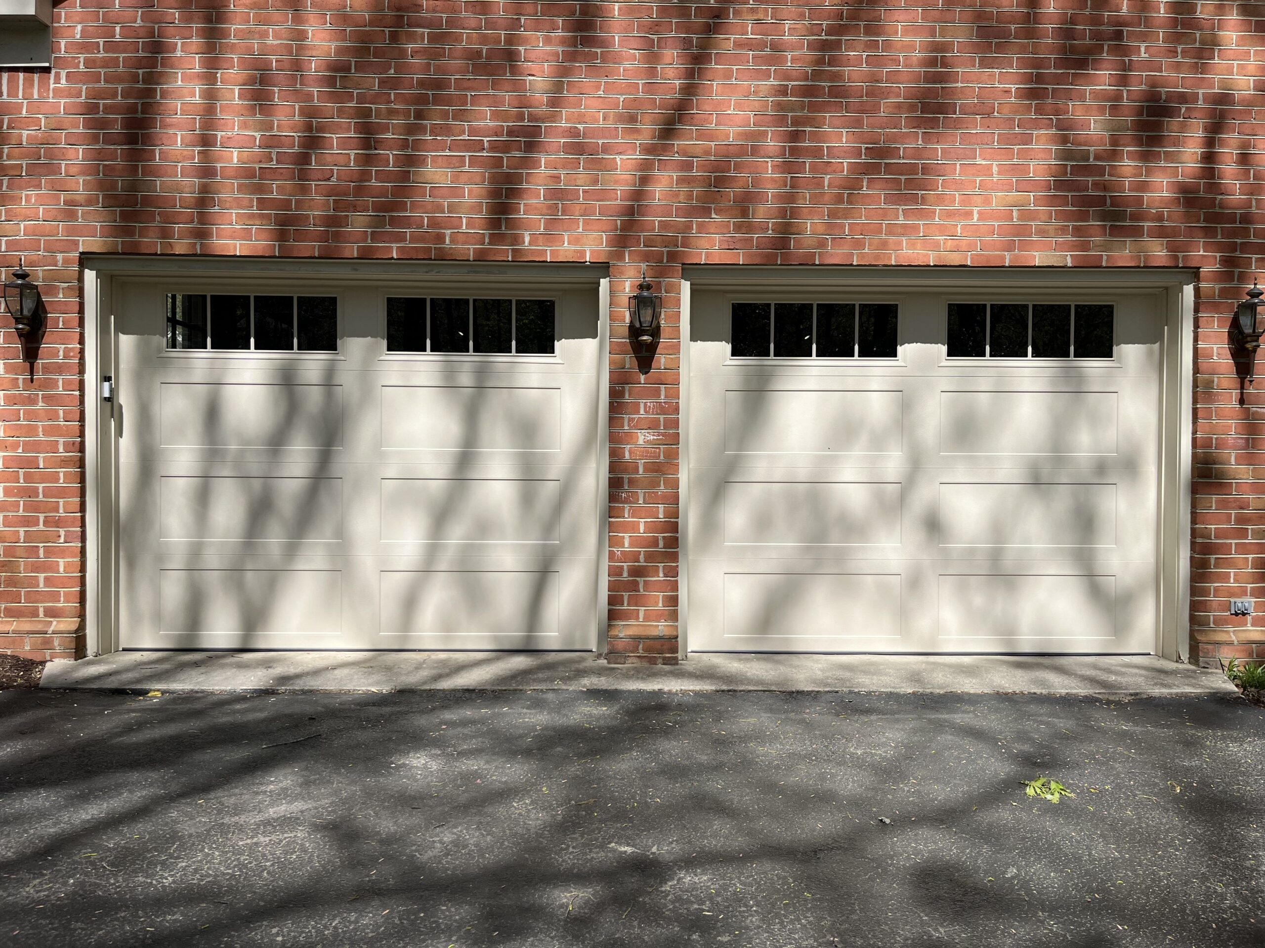 Double White Garage Doors Near You